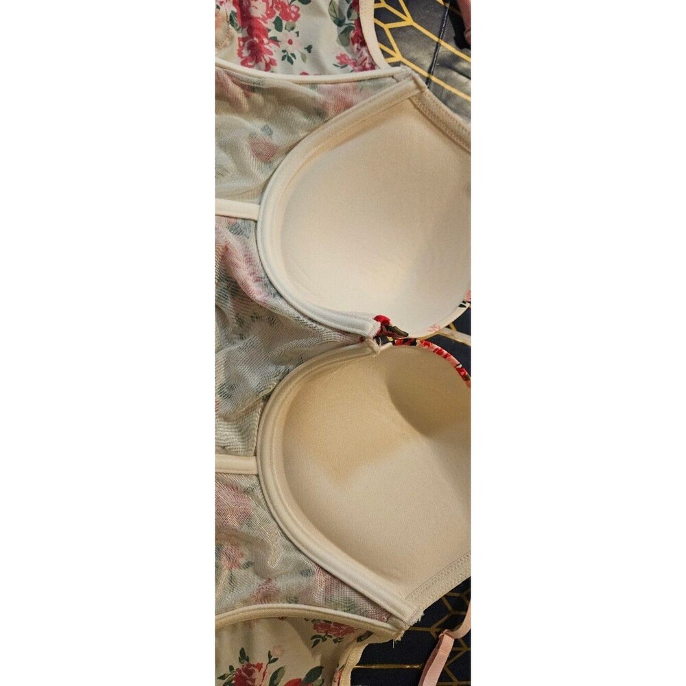 NWT Adore Me Floral Longline Bra Size 38D - Picture 6 of 8